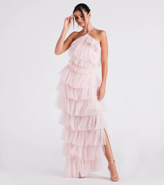 Alexandra Formal Tulle Long Dress | Windsor Stores