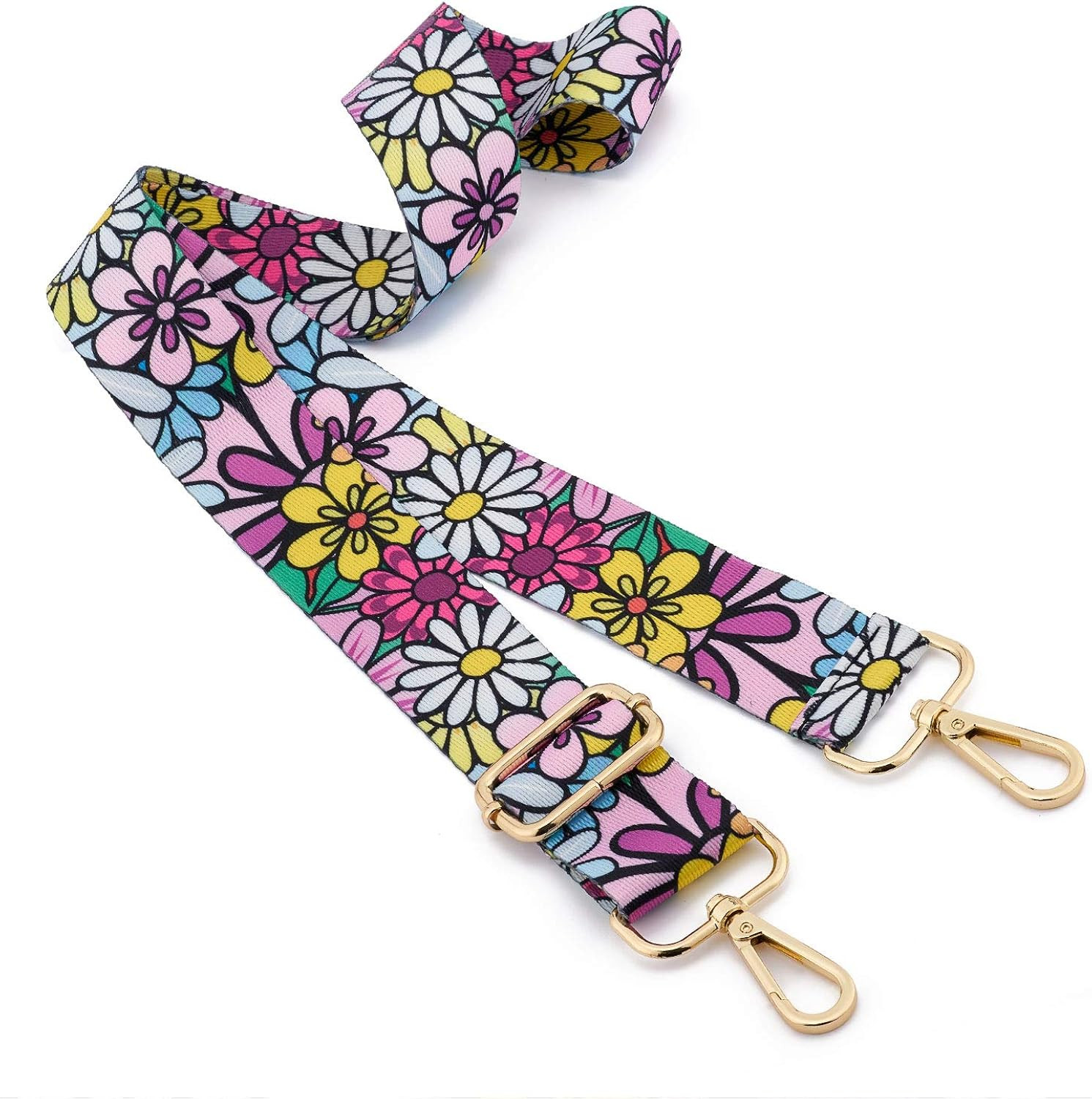 Wide Shoulder Strap Adjustable Replacement Belt Crossbody Canvas Bag Handbag | Amazon (US)