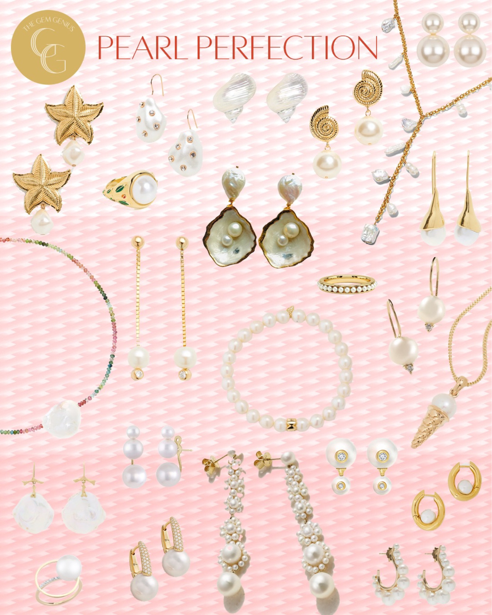 Pearl Perfection // Pearls are just classic. They are graceful, elegant, and feminine. Pearl is one of three birthstones for the month of June.

#thegemgenius #gemgenius #jewelry #jewels #jewelryaddict #gemstones #jewelrytrend # pearl #pearljewelry #onlineshop #shopsmall #womenownedbusiness #smallbusiness #smallbusinessowner #onlinebusiness #womenowned #earrings #necklace #bracelet #braceletstacks #rings #accessories #womensstyle #womensfashion #instajewelry #jewelrygram #designerjewelry #statementjewelry #statementearrings #fashionjewelry #moodboard

#LTKFind #LTKstyletip #LTKSeasonal