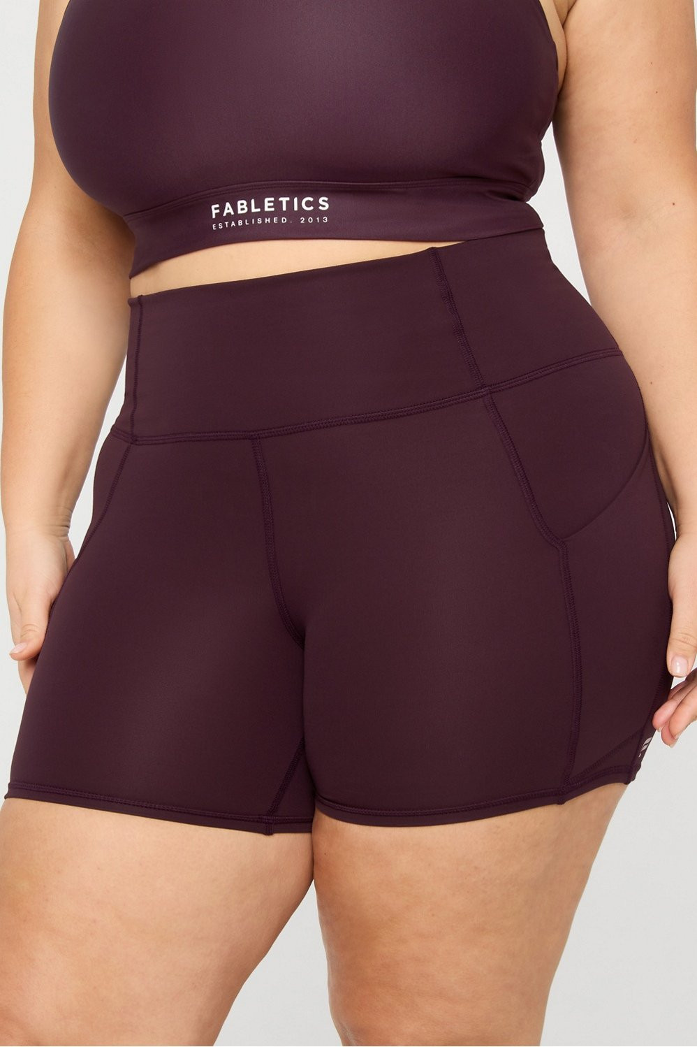 Oasis PureLuxe High-Waisted 6'' Short | Fabletics