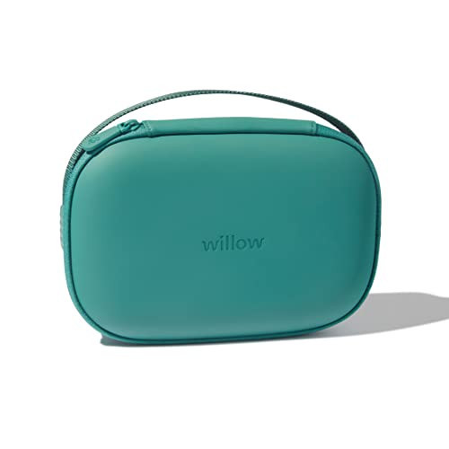 Willow Breast Pump Carrying Case, Teal, Use with Hands Free Wearable Breast Pumps, Ultra Durable Hard Shell Breast Pump Case with Removable Tray, Compact and Discreet | Amazon (US)