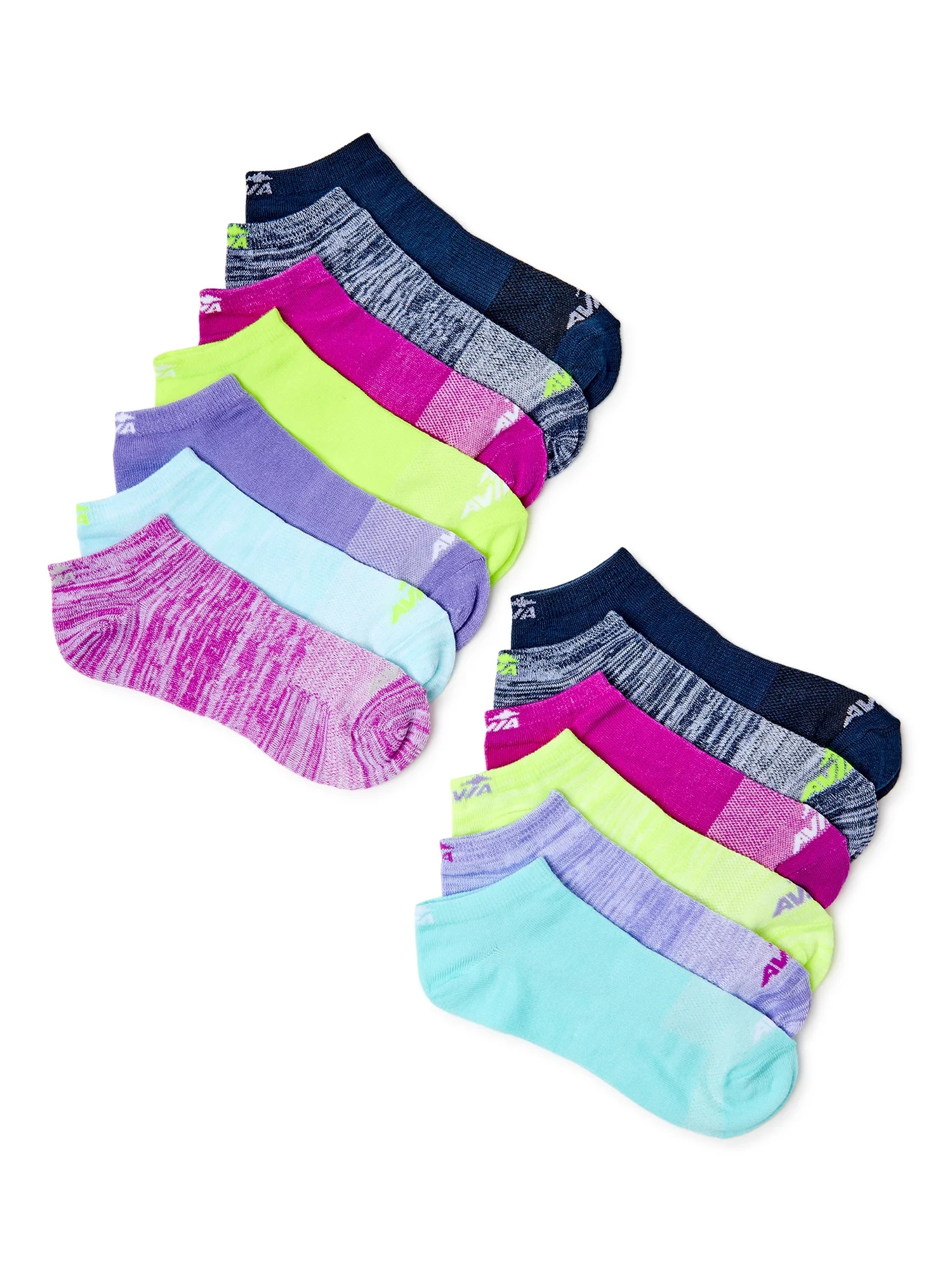 Avia Women's Lightweight No Show Socks, 10-Pack + 3 Bonus | Walmart (US)