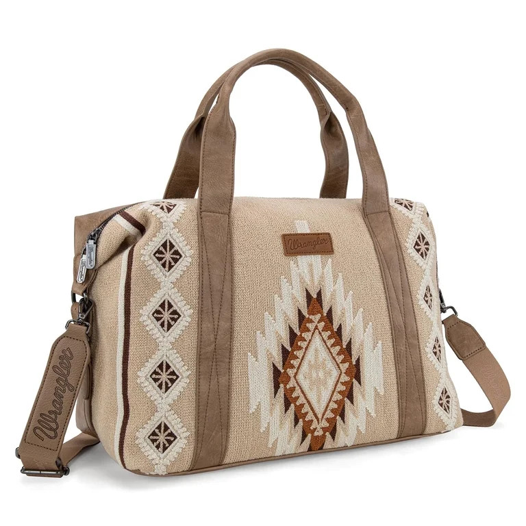 Wrangler Duffel Bag for Women Large Travel Weekender Bag Designer Tapestry Carry On Bags, Tapestr... | Walmart (US)