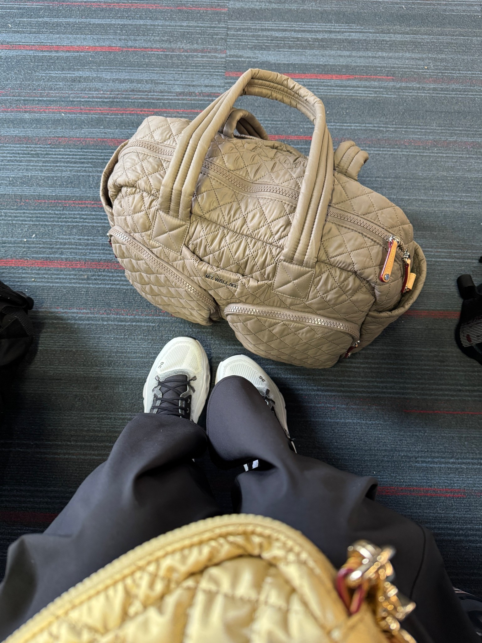 Spring break. Vacation. Travel bag. 
Favorite carry on bag. Fits under airplane seat. 
Travel outfit. 
Lightweight athleisure travel pants. Trouser style with elastic waistband. I size down. 
Travel shoes. Sneakers with elastic laces for easy on and off. 
Camera bag holds essentials plus more. Crossbody bag. 


#LTKTravel #LTKOver40