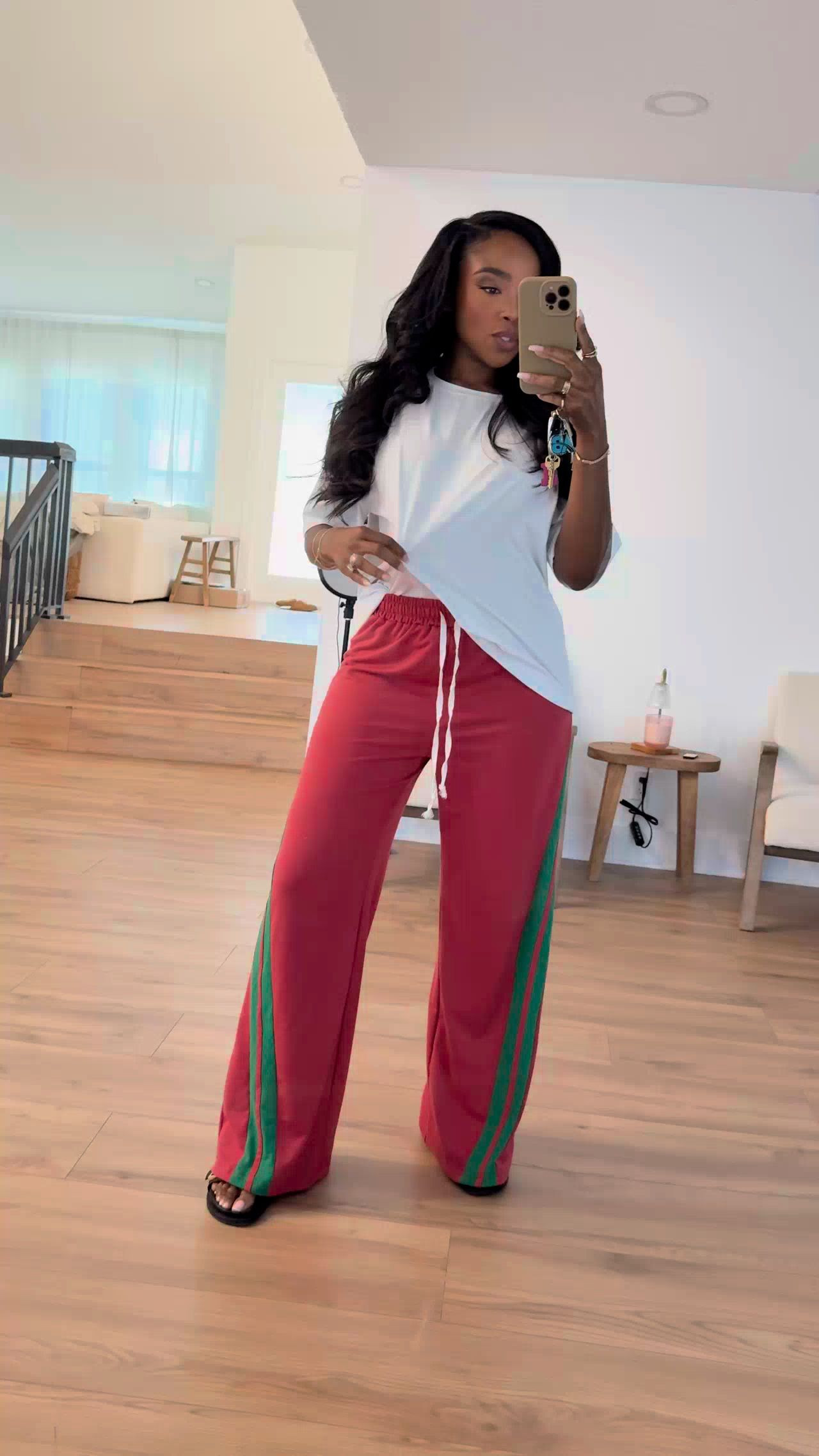 My favorite joggers! More pink in person but love pairing with an oversized white tee for a cool, relaxed look around the house or for quickly heading out the door for errands. 
Size small I’m 5’4 | 140lbs | 36D -27 -40 IG & YT: kirasfashionfinds TT: kiraabboud📍Miami
 

 #LTKActive #LTKFindsUnder50 #LTKStyleTip