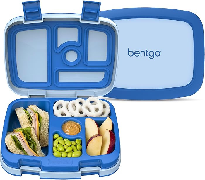 Bentgo Kids Bento-Style 5-Compartment Leak-Proof Lunch Box | Amazon (US)