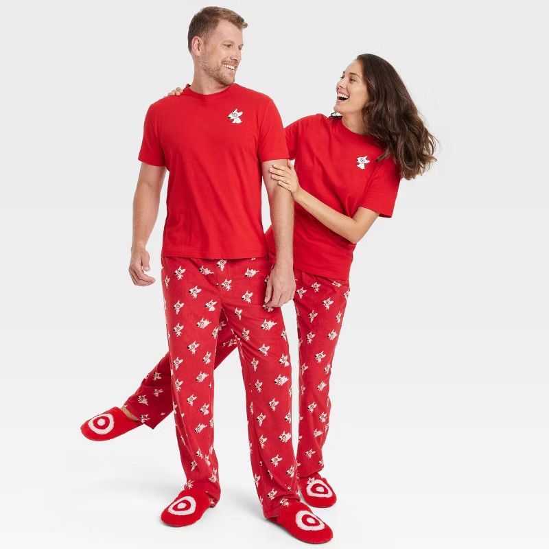 Adult Bullseye Matching Family Pajama Top - Wondershop™ Red | Target