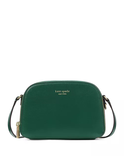 kate spade new york Devin Mini Saffiano Leather Double Zip Dome Crossbody  | Bloomingdale's Handb... | Bloomingdale's (US)