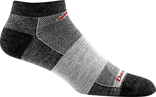 Darn Tough Merino Wool No-Show Mesh Sock Charcoal, M | Amazon (US)