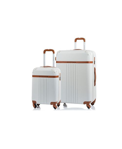 2-Pc. Vintage Hardside Luggage Set | Macys (US)