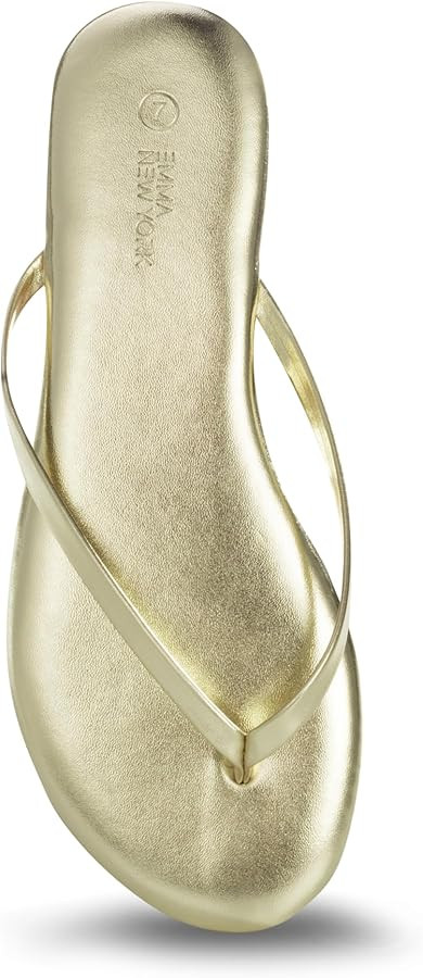 Summer Sandals Flip Flops for Women Vegan Leather Thong Trendy 2025 Dressy Cute | Amazon (US)