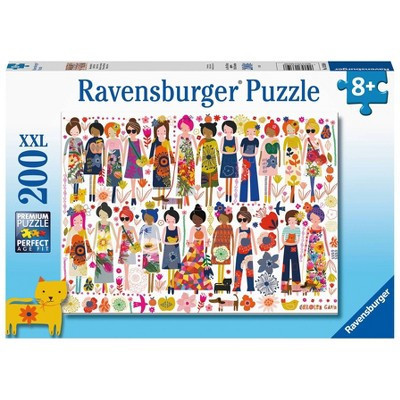 Ravensburger Flowers and Friends XXL Jigsaw Puzzle - 200pc | Target