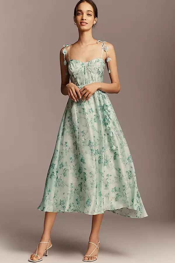 Halcyon Midi Dress | Anthropologie (US)