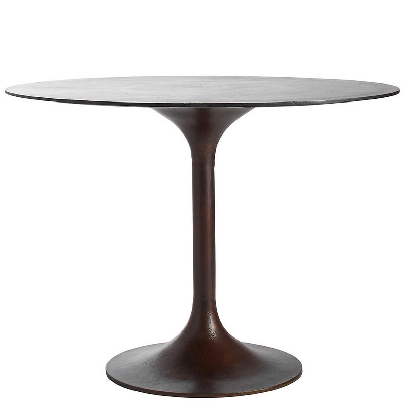 Antique Rust Bistro Dining Table | Annie Selke