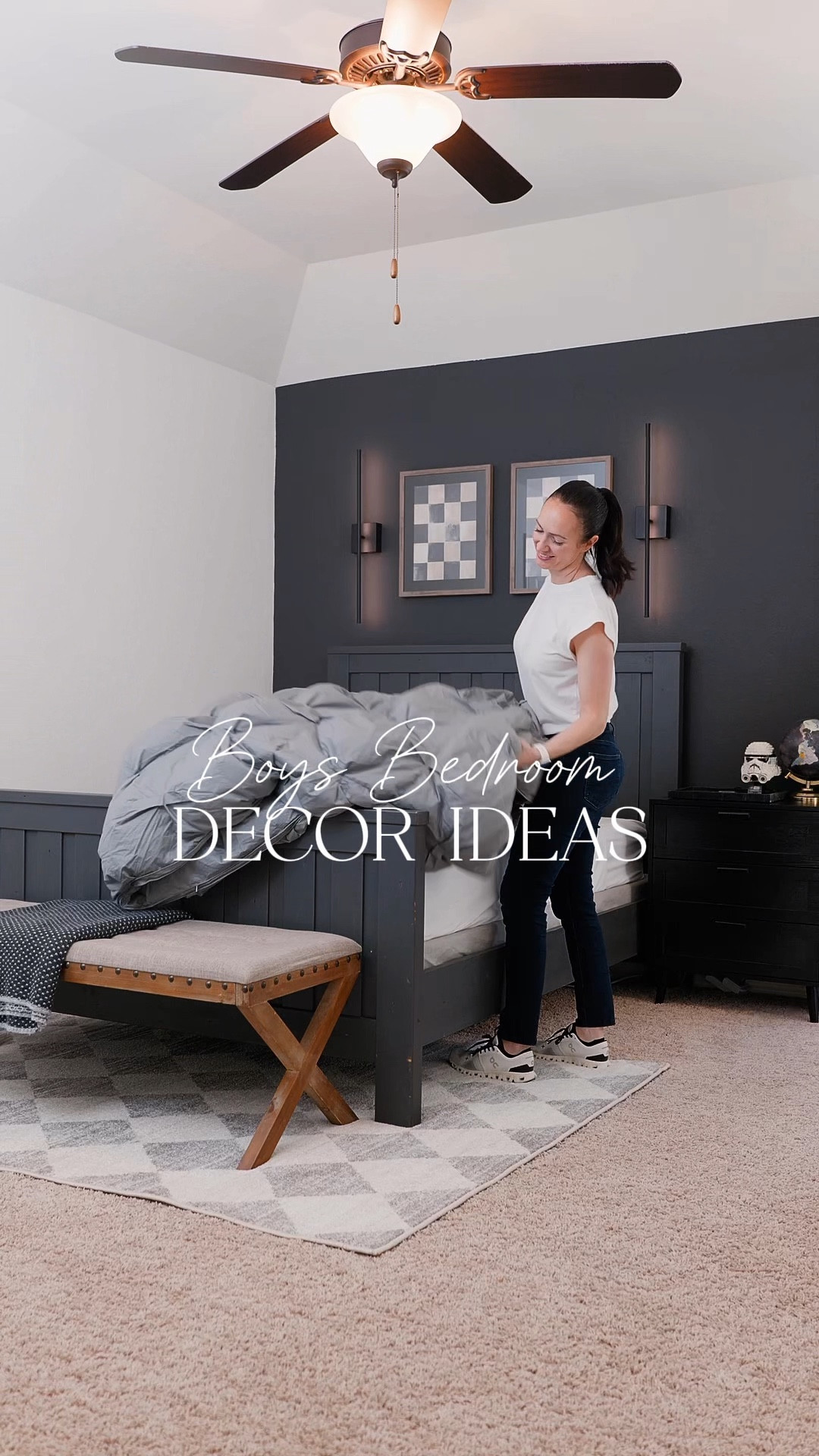 Boy Bedroom Decor 🩶

My Texas House Rug
Puredown comforter 
Sconces



#LTKKids #LTKHome