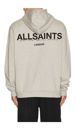 ALLSAINTS Halcyon Hoodie in Grey. - size L | Revolve Clothing (Global)