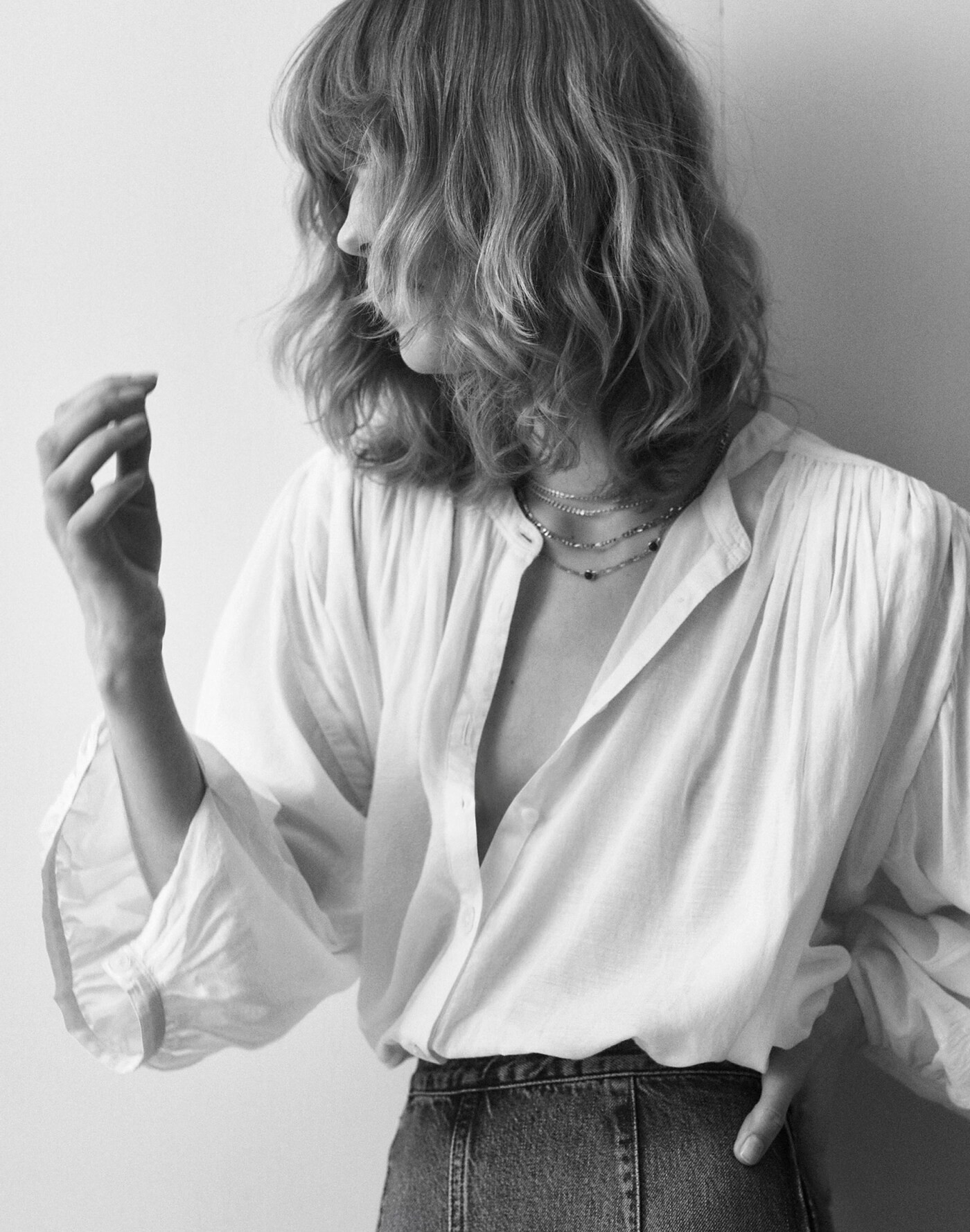 Semiprecious Two-Pack Figaro Pendant Necklace Set | Madewell