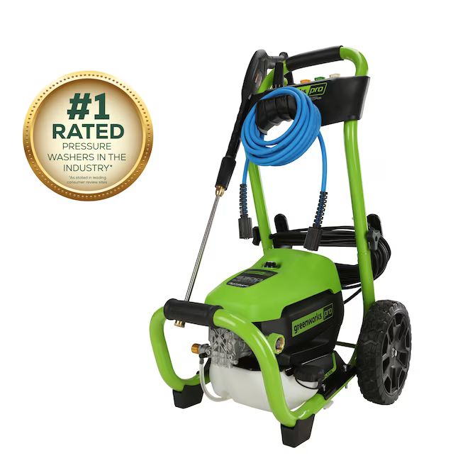 Greenworks Pro 2300 PSI 1.2-Gallons Cold Water Electric Pressure Washer | Lowe's