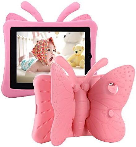 Tading iPad 9th 8th 7th Generation Case Kids Girls, Cute Butterfly Shockproof EVA Foam Super Prot... | Amazon (US)