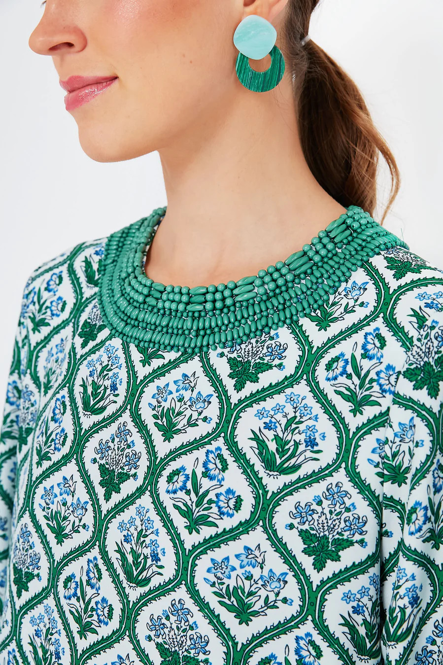 Hyacinth Medallion Beaded Jamie Dress | Tuckernuck (US)