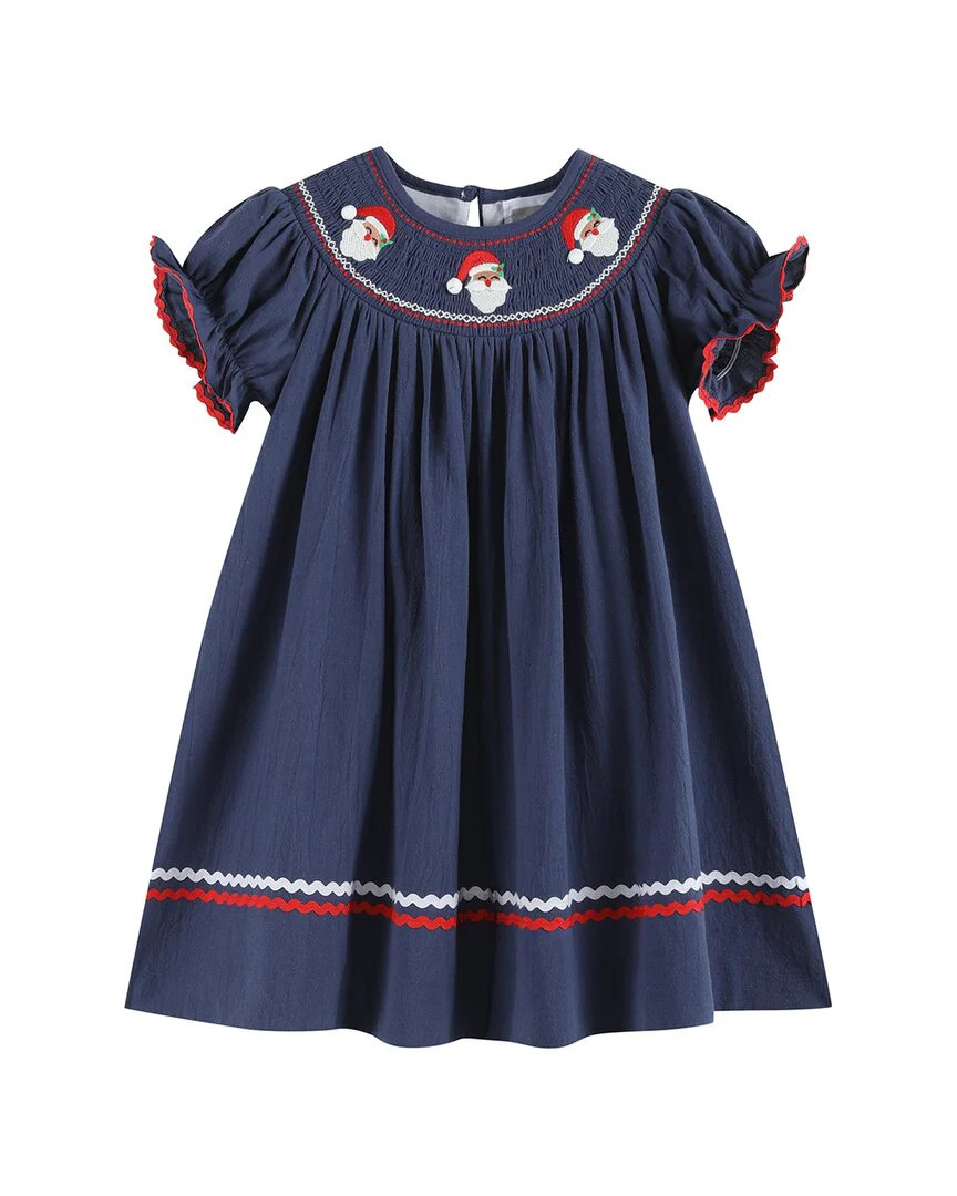 Lil Cactus Santa Smocked Bishop Dress | Shop Simon