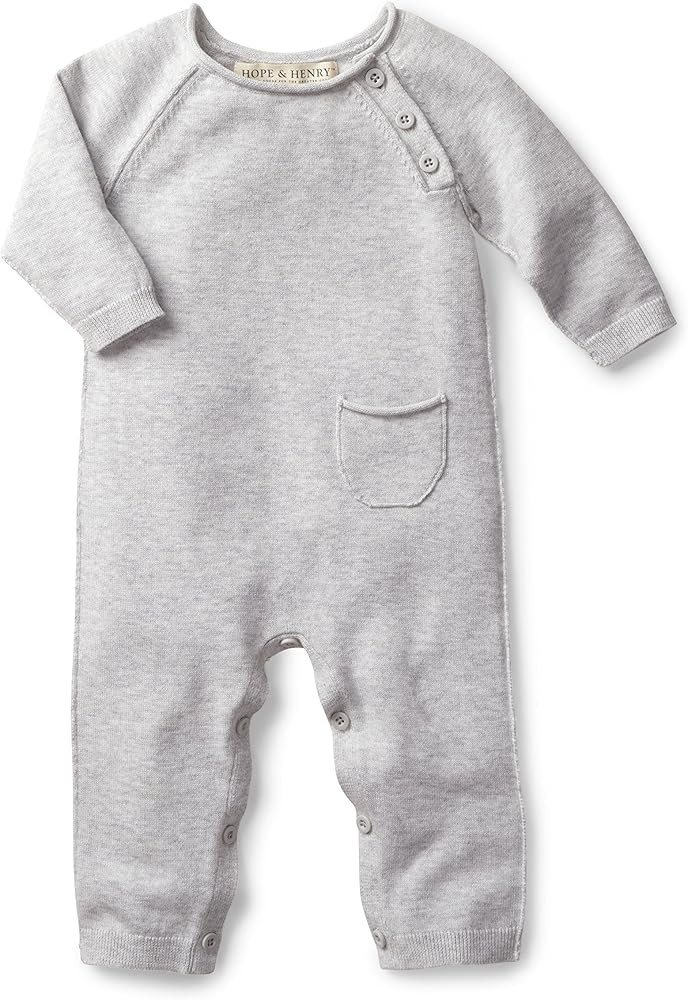 Hope & Henry Layette Raglan Sweater Romper | Amazon (US)