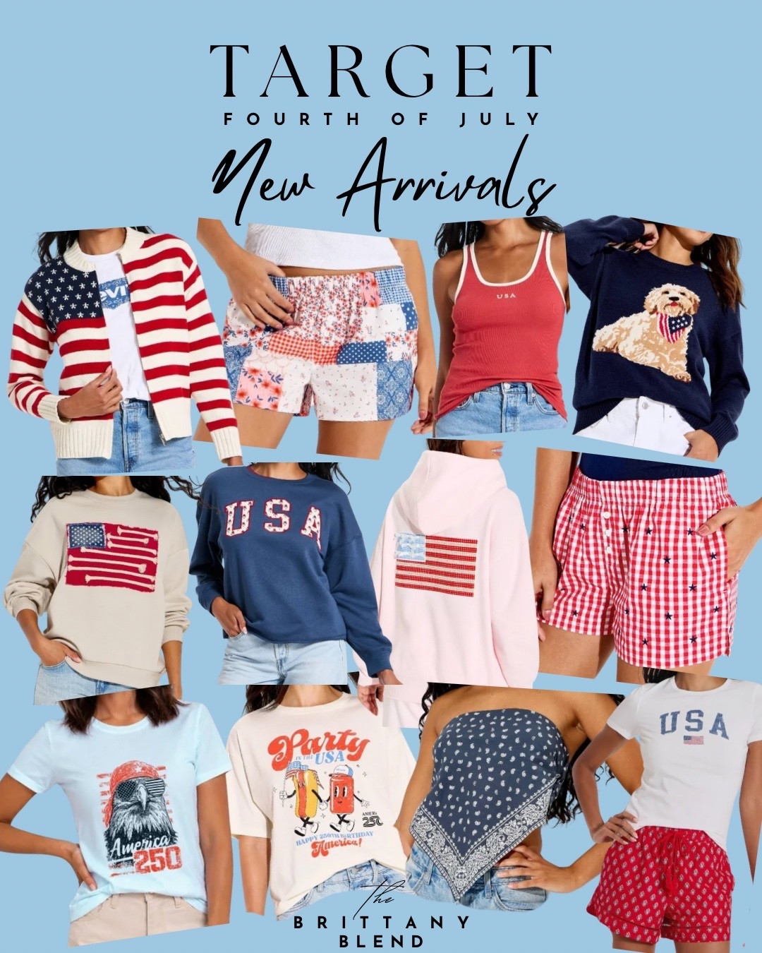 🇺🇸 @Target just dropped the cutest Fourth of July arrivals! 🇺🇸

From patriotic sweaters and graphic tees to the sweetest red, white & blue shorts, these finds are perfect for backyard BBQs, fireworks, lake days, and everything in between. ❤️🤍💙

Target Finds | Fourth of July Outfits | Patriotic Style | Red White and Blue Fashion | Summer Outfits | Target New Arrivals | Americana Style | Holiday Outfit Ideas | BBQ Outfit | Fireworks Fashion

#LTKSeasonal #LTKootd
