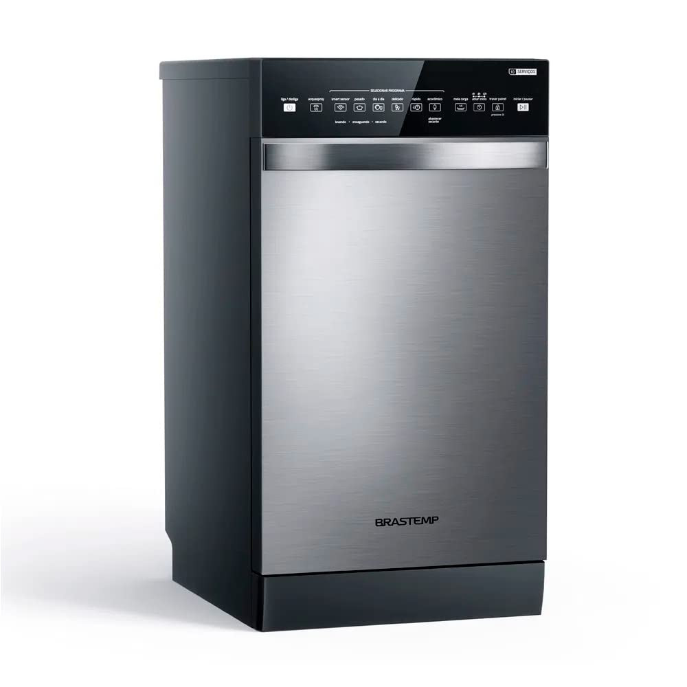 Lava-louças Brastemp Inox 10 Serviços Blf10br 220v | Amazon (BR)