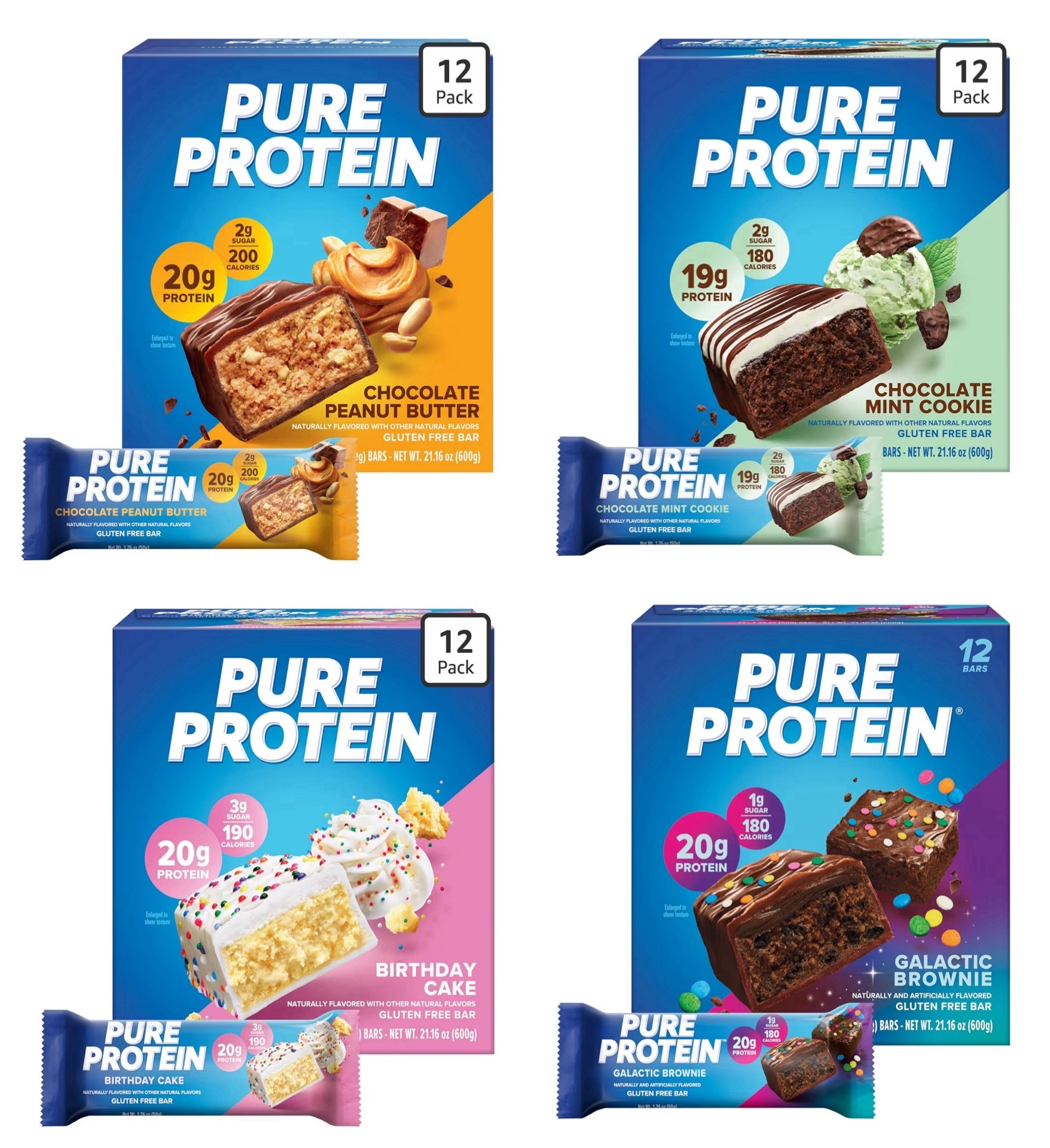 Happy Friday! Amazon has 12 packs of Pure Protein Bars for only $13.59 today, which is a fantastic deal for these! Lots of flavors available at the sale price, with the most popular being the Chocolate Peanut Butter. I find these to be super tasty, with 20g of protein and only 1-3g of sugar per bar, depending on flavor. 

#LTKHome #LTKmomlife #LTKSaleAlert