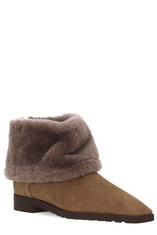 Totême Fold-Down Shearling Ankle Boots | Cettire Global
