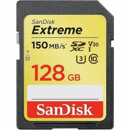 SanDisk - Extreme 128GB SDXC UHS-I Memory Card | Walmart (US)