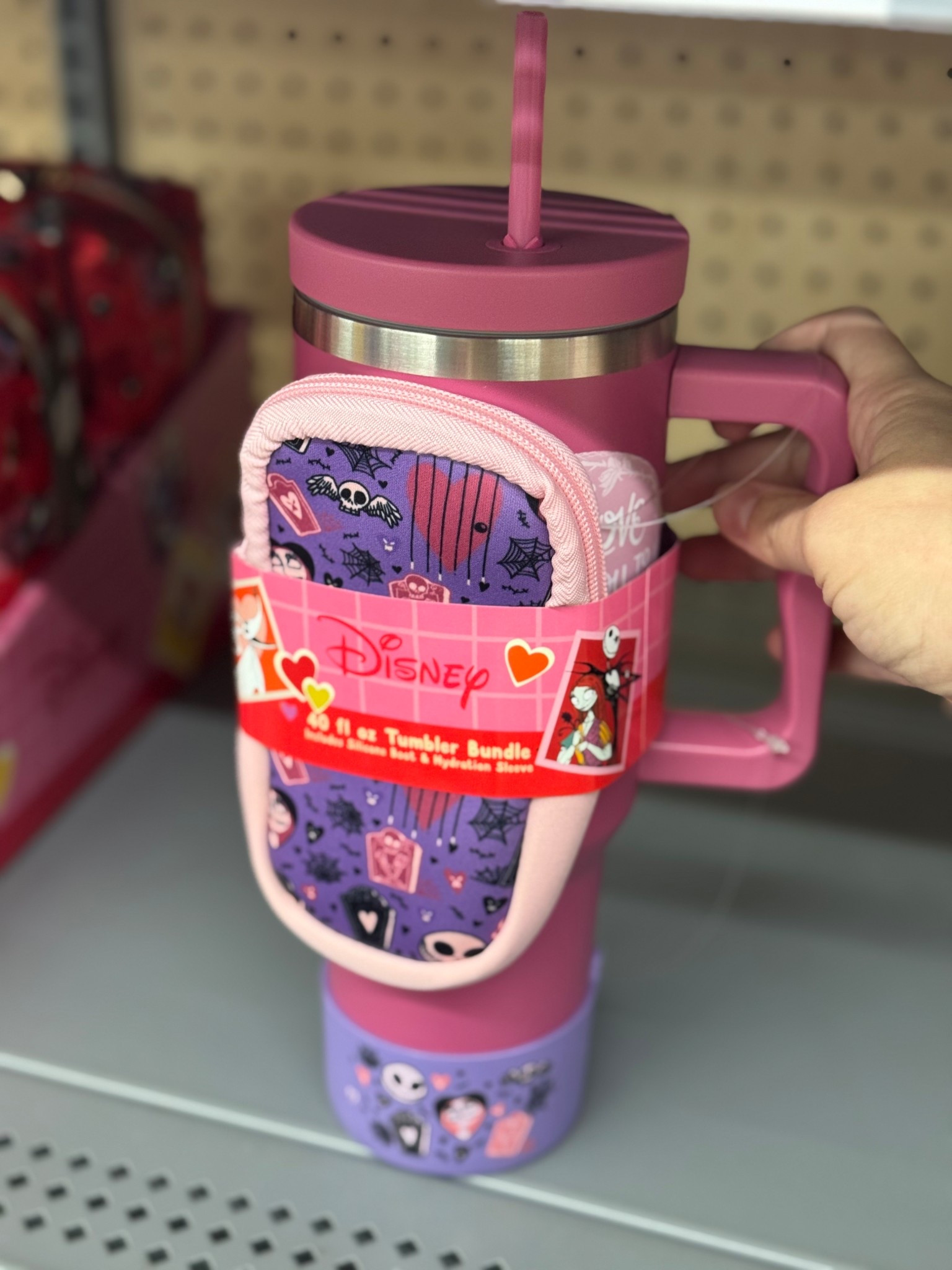 Nightmare Before Christmas 40 oz Tumbler, Includes Boot and Pouch at Walmart! 😍🩷

#LTKGiftGuide #LTKSeasonal #LTKKids