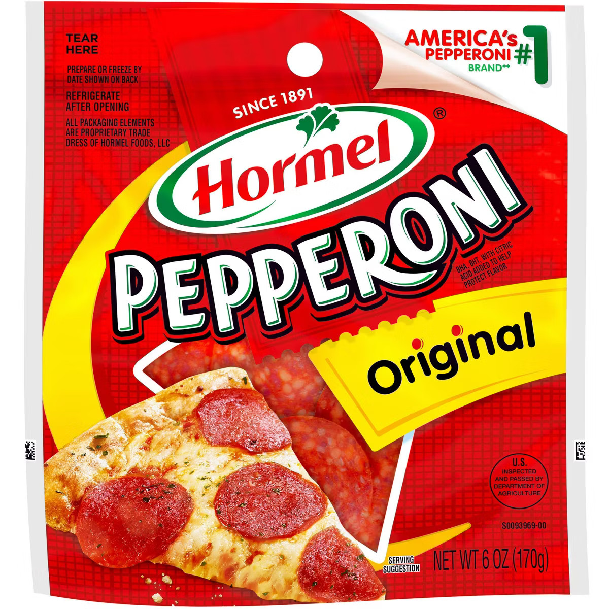 Hormel Original Pepperoni Slices - 6oz | Target