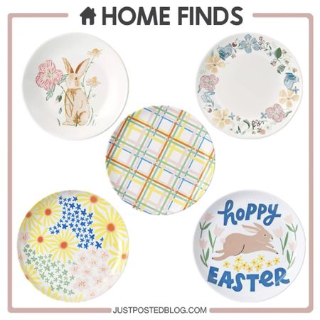 Cute Easter plates brought to you by Target! 

#LTKhome #LTKSeasonal