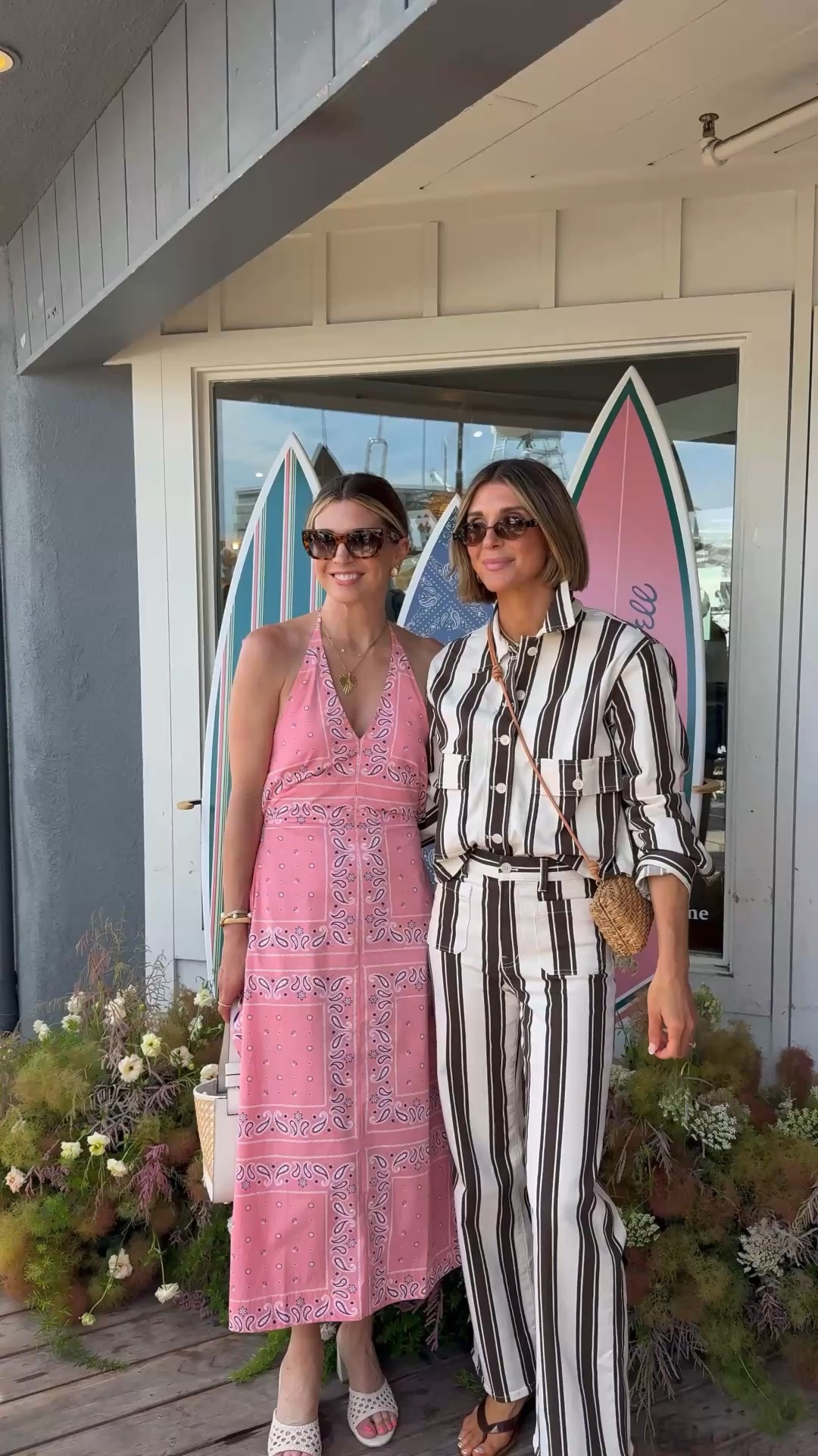 Our outfit details from the @Shopbop event! I'm wearing size 25 in jeans and small in tops.
