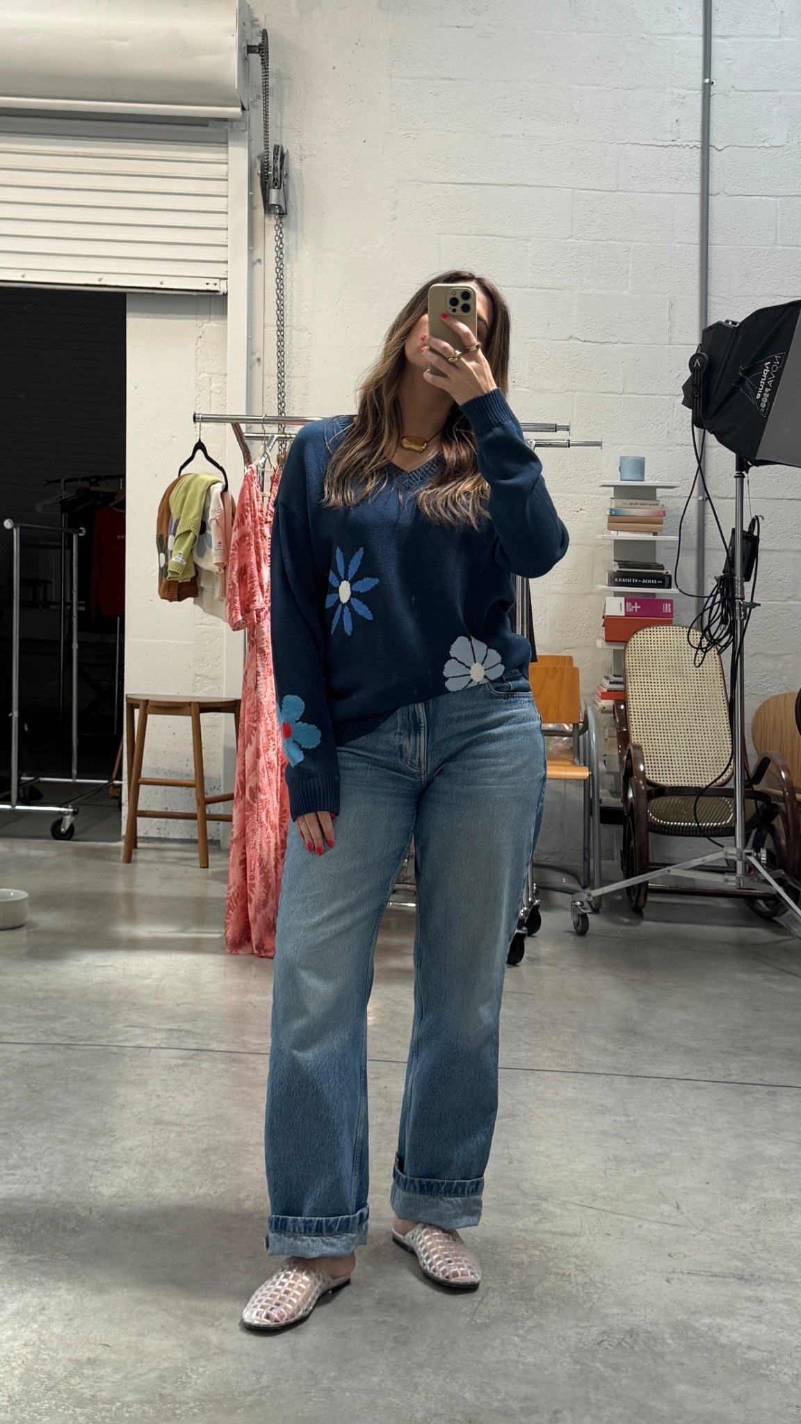 This sweater is a BIG deal right now on QVC! Love me a v-neck sweater 🌼 

#LTKSaleAlert #LTKOver40 #LTKootd