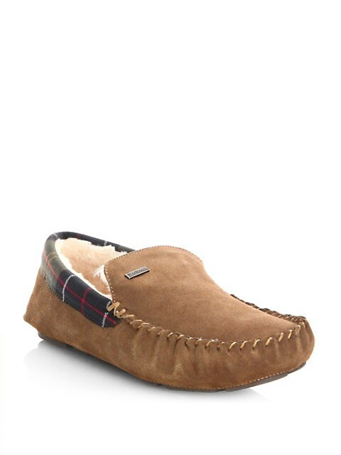 Monty Faux Fur-Lined Moccasin Slippers | Saks Fifth Avenue