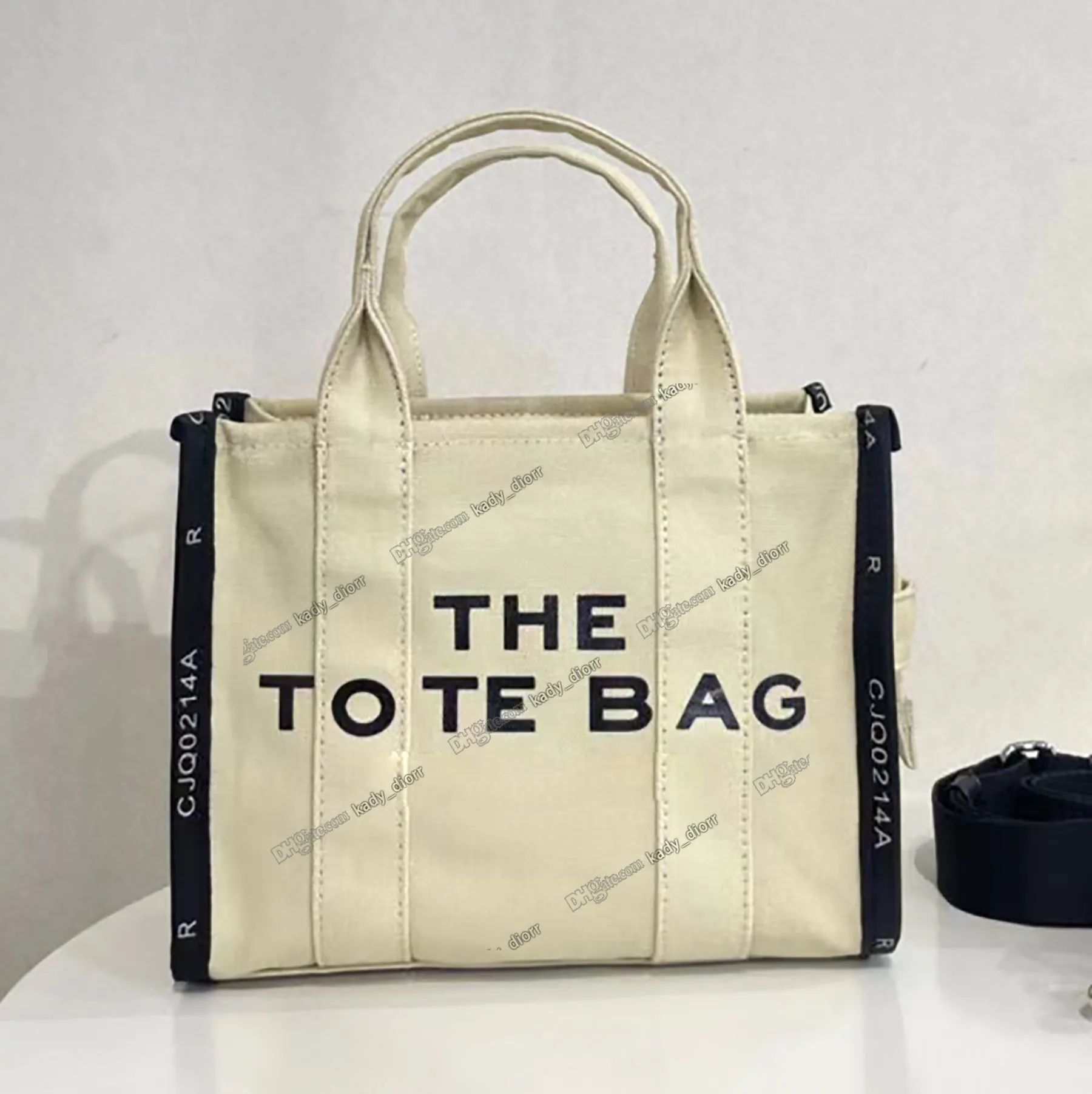 classical canvas danim tote bag jacquard womens Totes Bags Designers shopping bag Shoulder Crossb... | DHGate