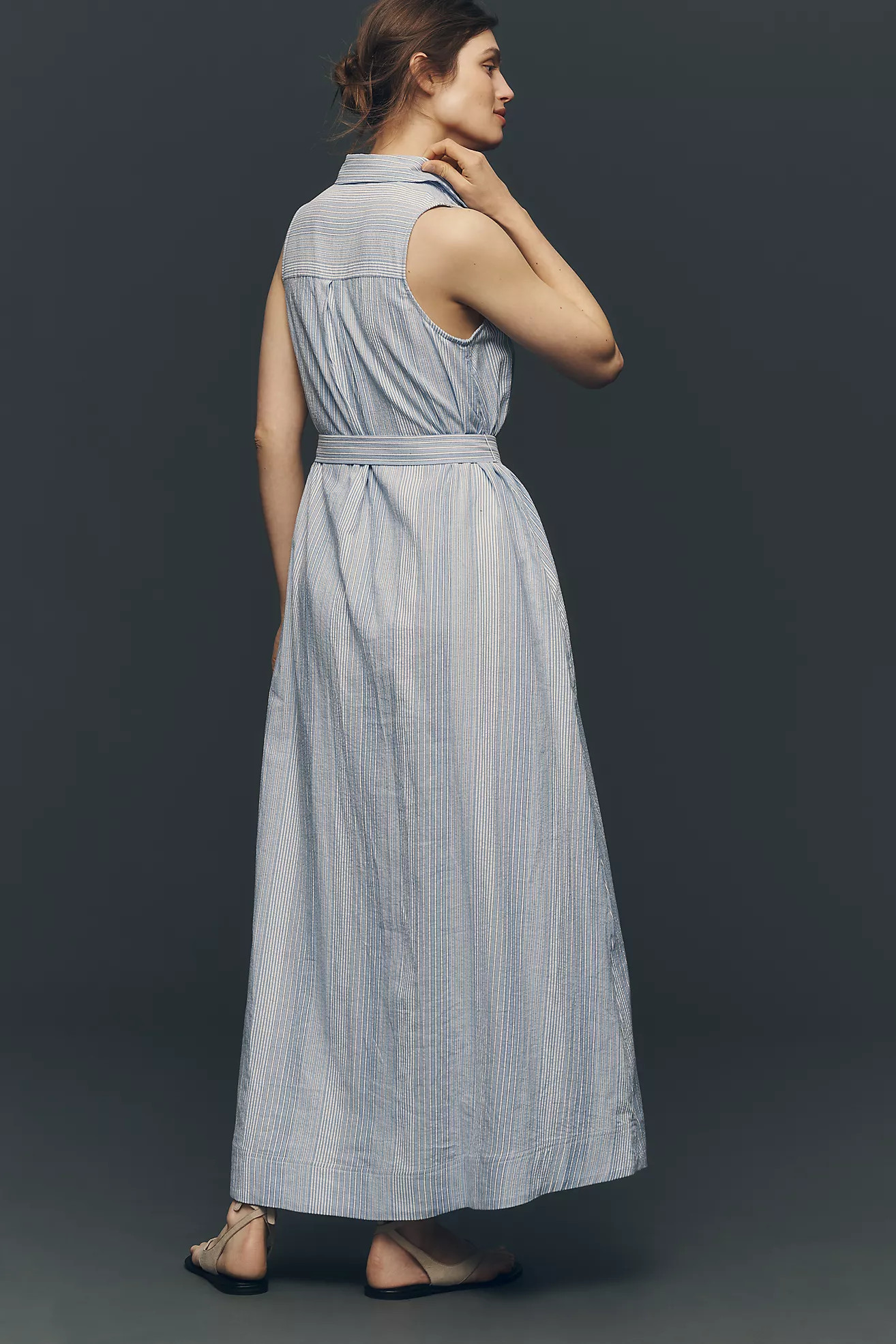 Mona Cotton Shirt Dress by Maeve | Anthropologie (US)