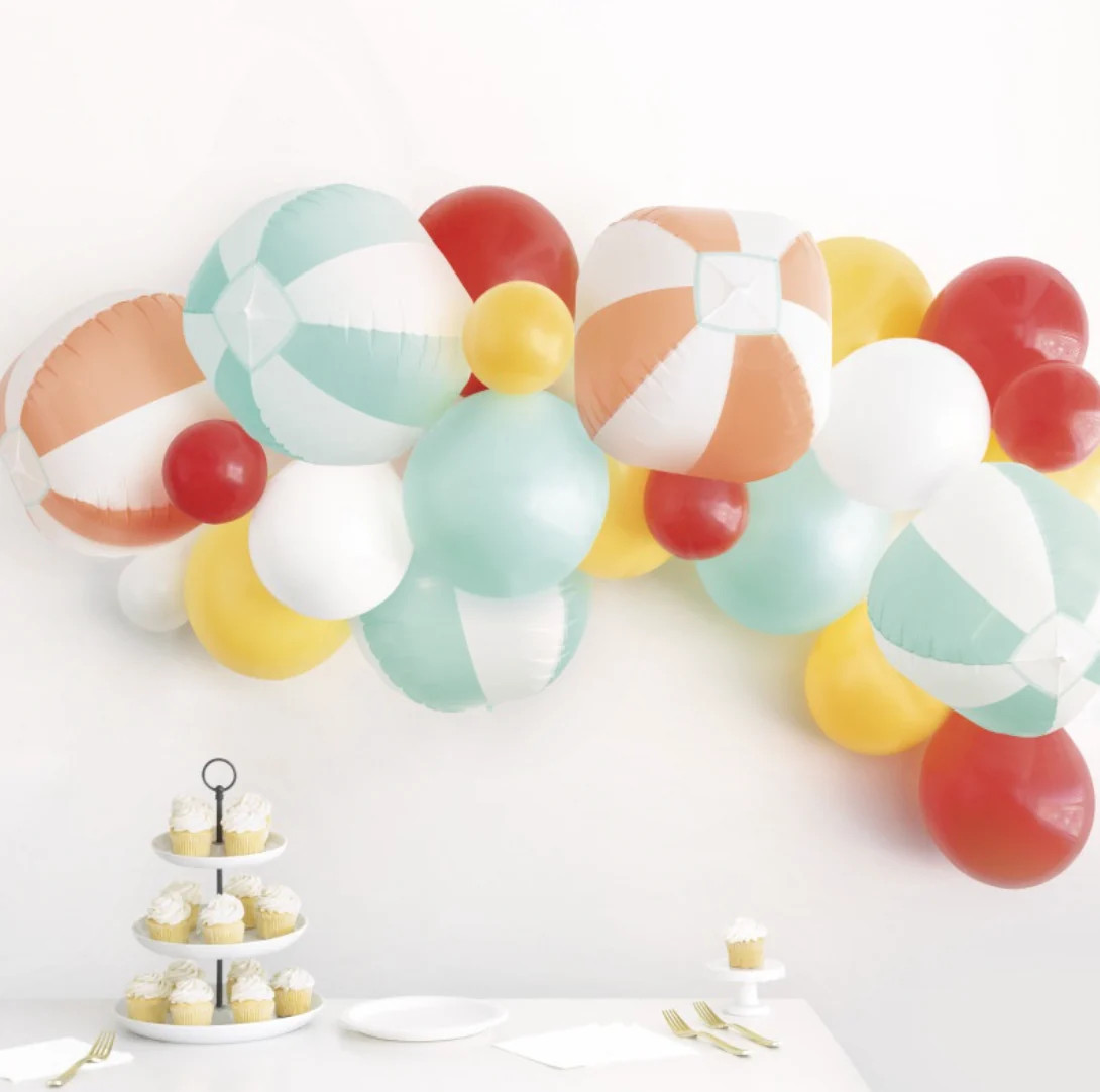 Assorted Latex & Clear Sphere Balloon Arch Kit | Get Gatherings