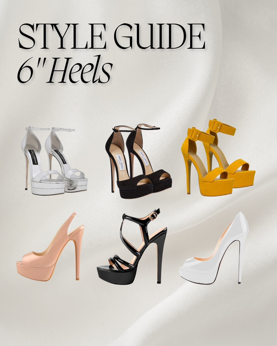 2010 club era inspired ‘6 inch heel style guide’ 🥂 

#LTKshoes #LTKstyletip #LTKgrwm
