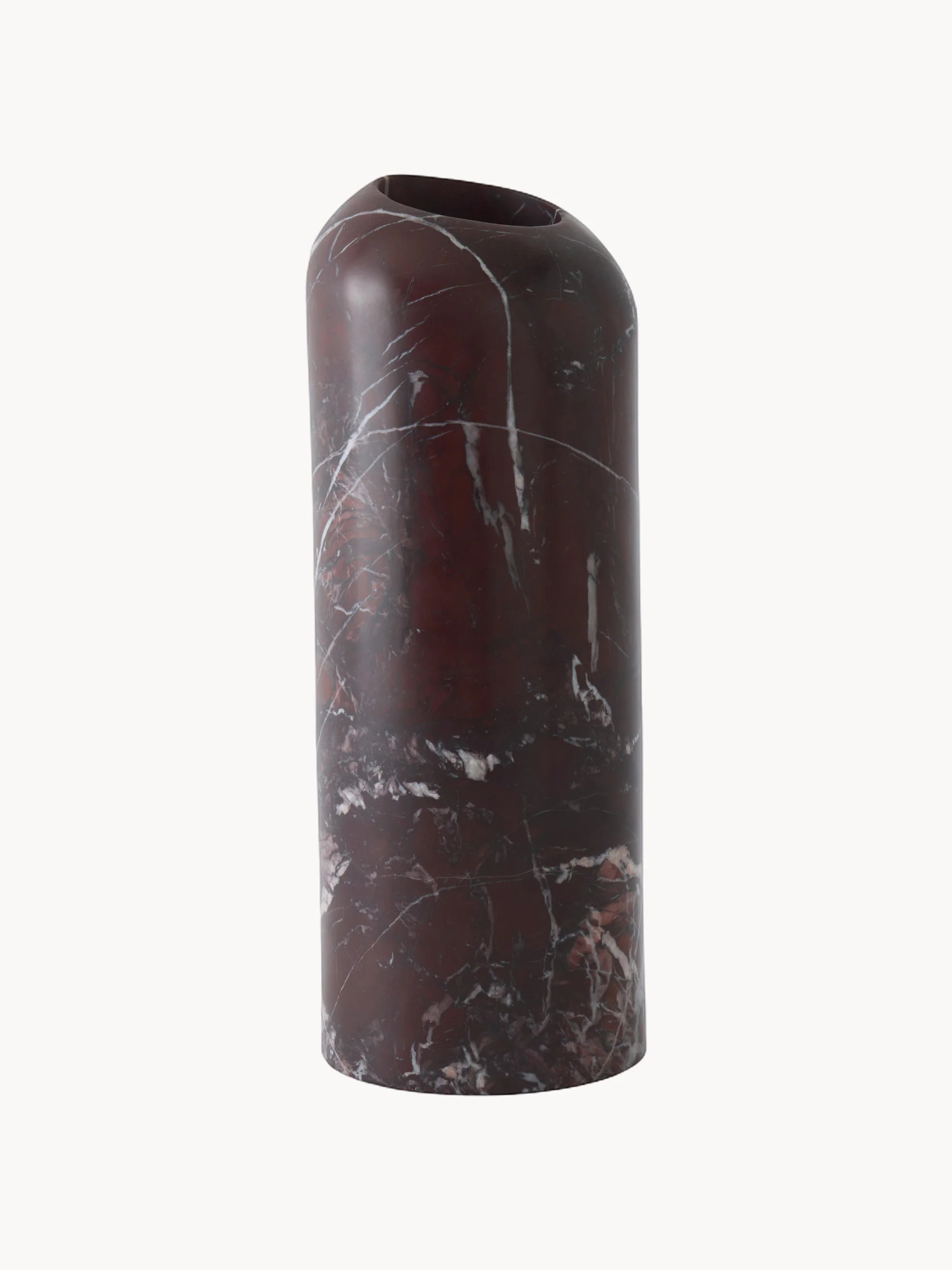 Marble Vase Boulder, H 30 cm | Westwing UK