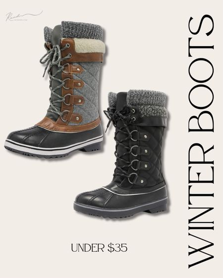 Winter boots under $35 on Amazon  

#LTKshoecrush #LTKSeasonal #LTKfindsunder50