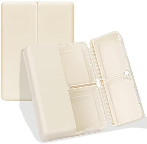 FYY Daily Pill Organizer, 7 Compartments Portable Pill Case Travel Pill Organizer,[Folding Design... | Amazon (US)