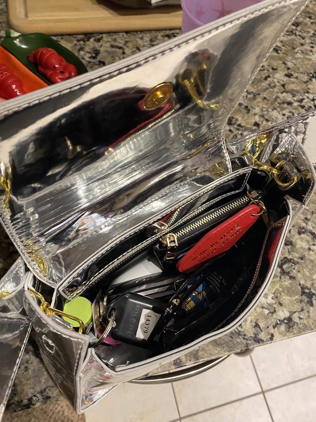 Evening Bag Women Hobo Bag Clutch Y2k Sparkly Silver Purse Tote Handbag Shoulder Party Bag Cute M... | Amazon (US)