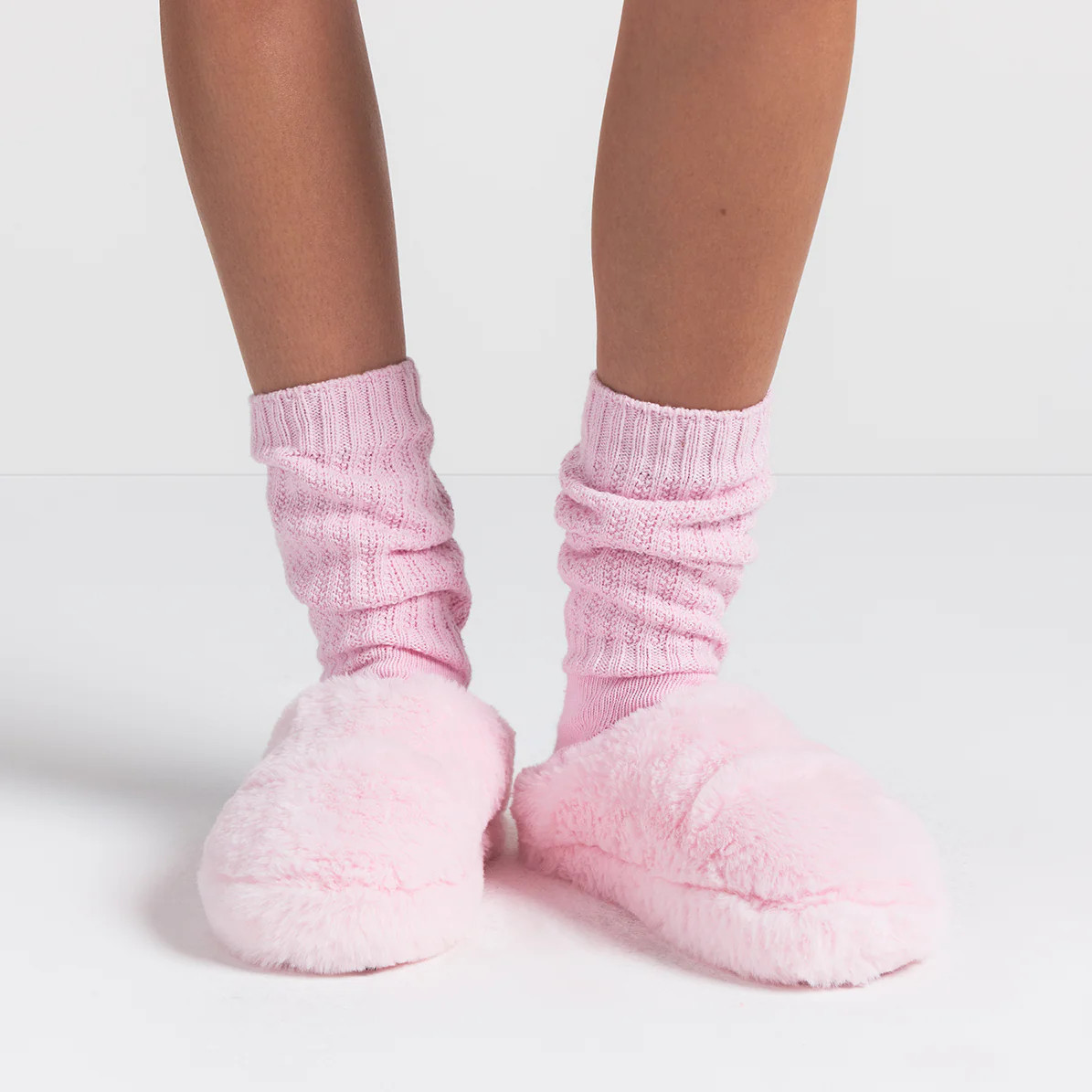 SKIMS Slipper | Pink | 35 | Faux Fur | SKIMS (US)