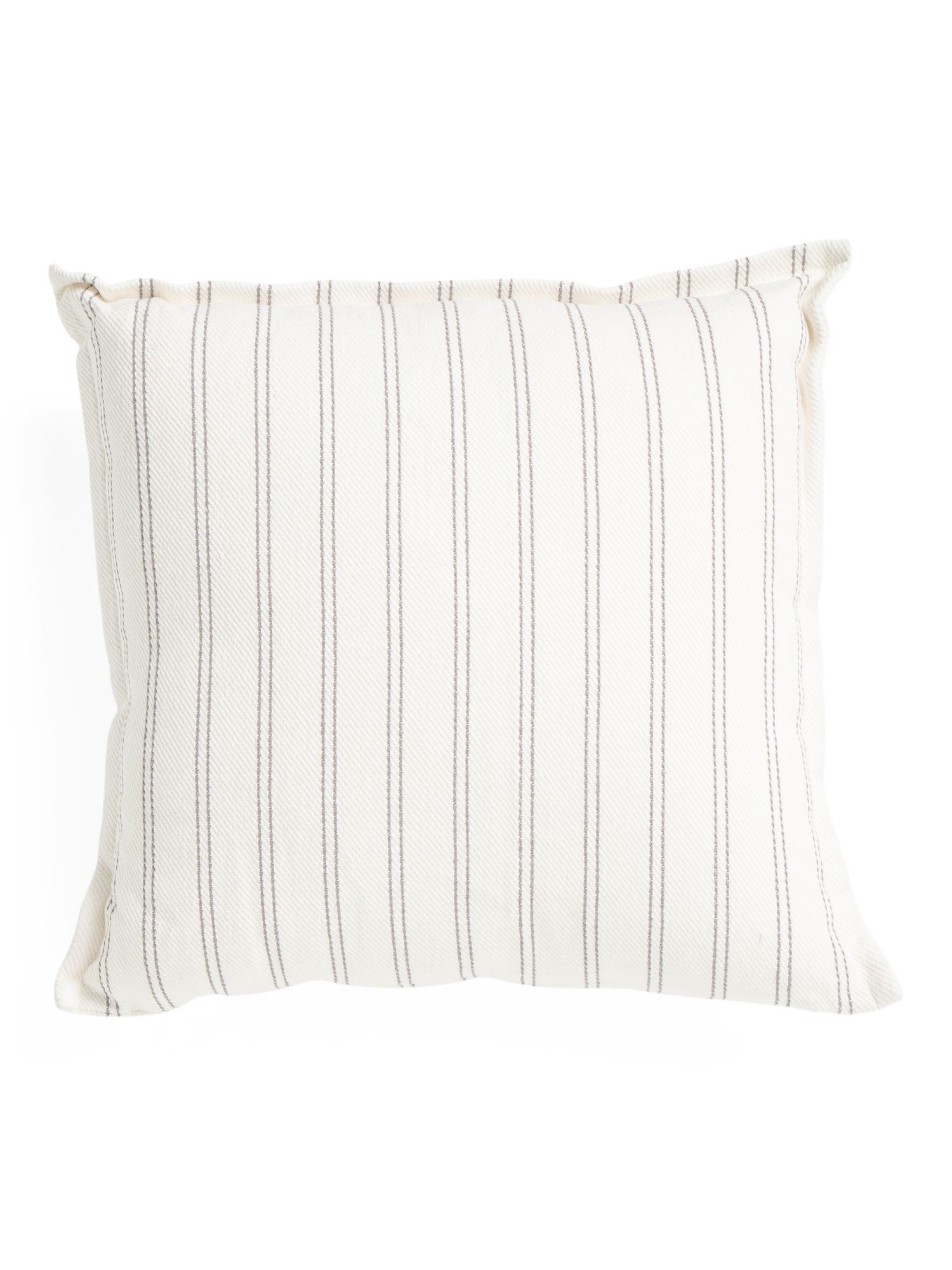 22x22 Twill Stripe Pillow | The Global Decor Shop | Marshalls | Marshalls