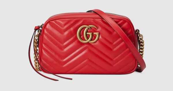 GG Marmont matelassé small shoulder bag | Gucci (US)