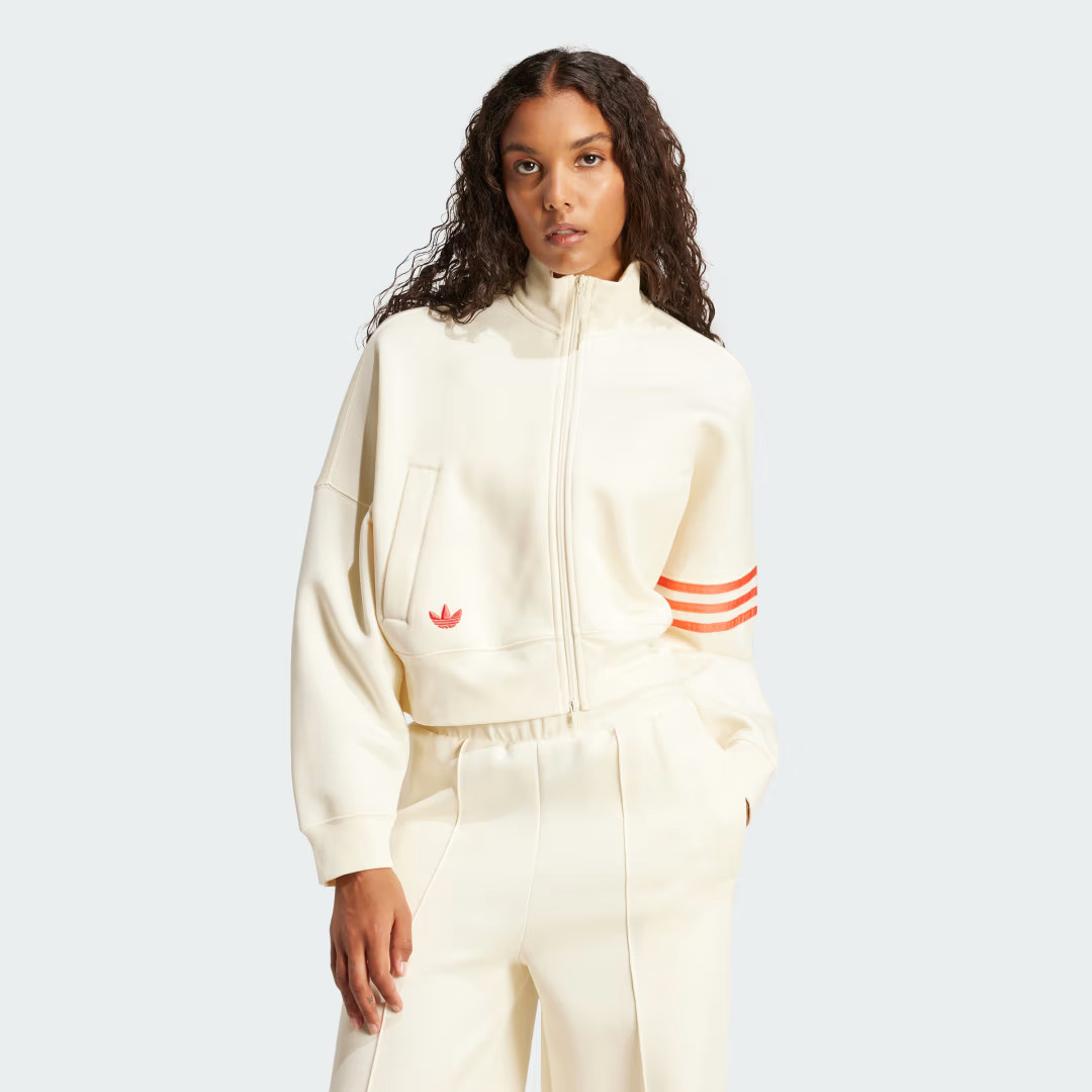 adidas Neuclassics Track Top Cream White M Womens | adidas (US)