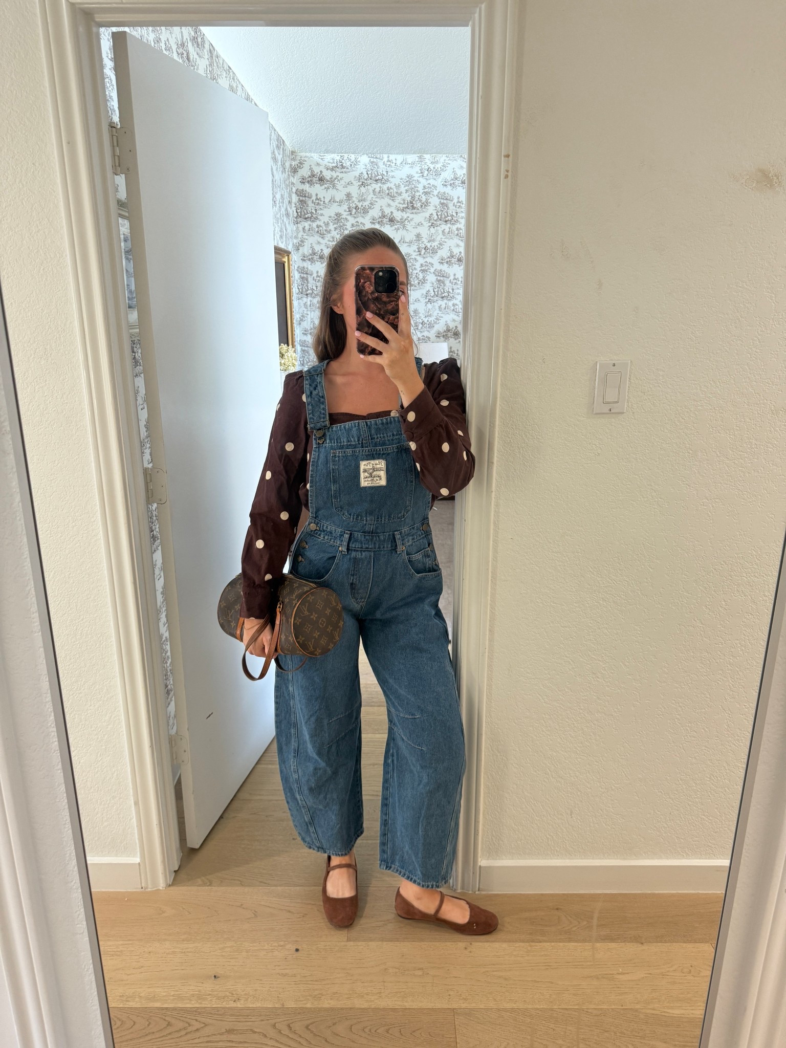 Pop of polka dot 🤎🍂

#LTKStyleTip #LTKSeasonal #LTKShoeCrush